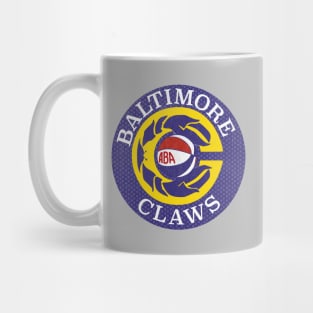 Short-lived Baltimore Claws ABA Basketball Mug